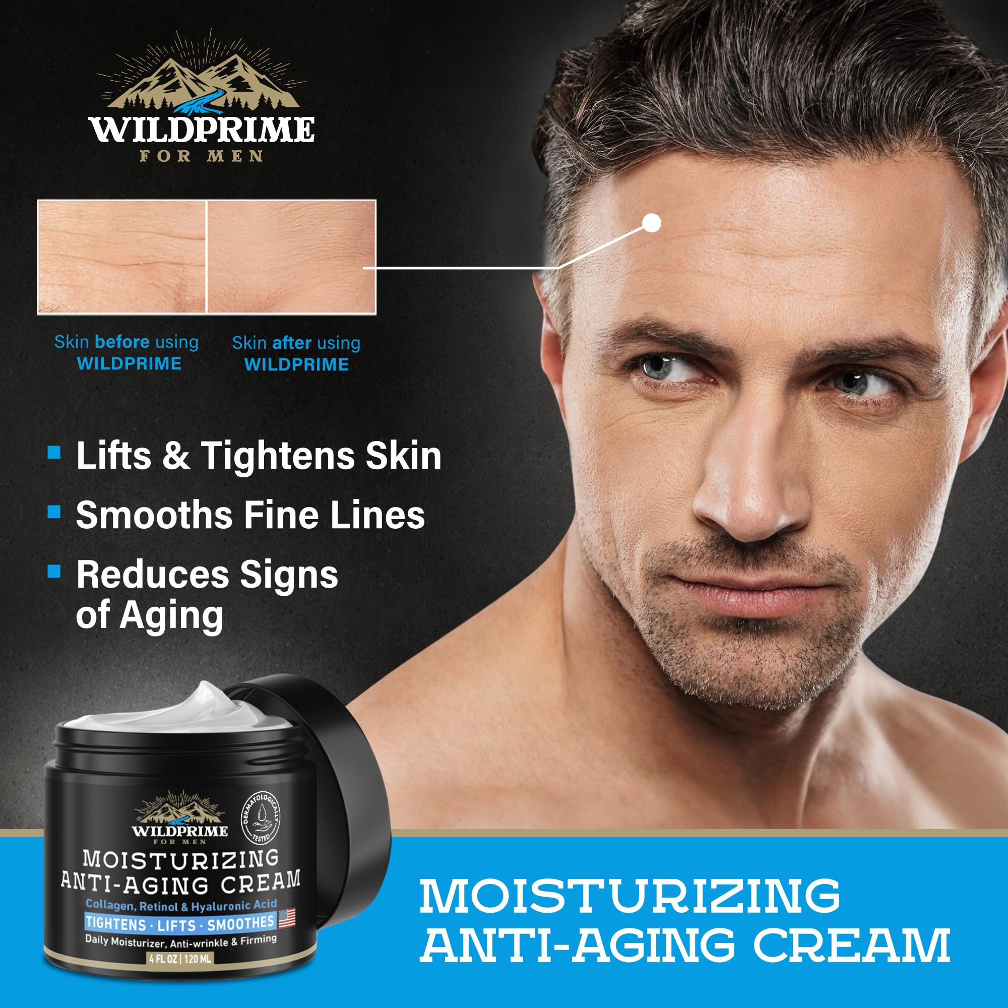 WildPRIME etiqueta con ingredientes clave y beneficios visibles