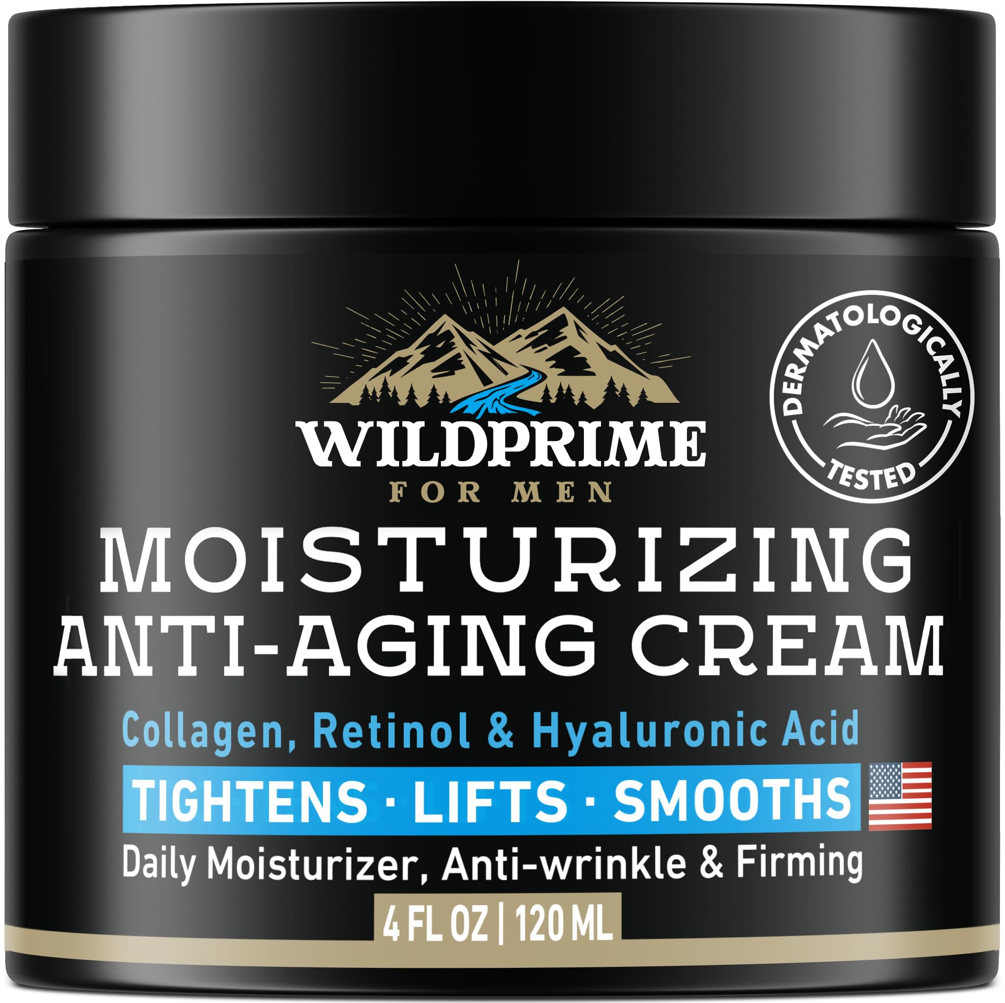 WildPRIME envase frontal 4 oz mostrando diseño y uso diario