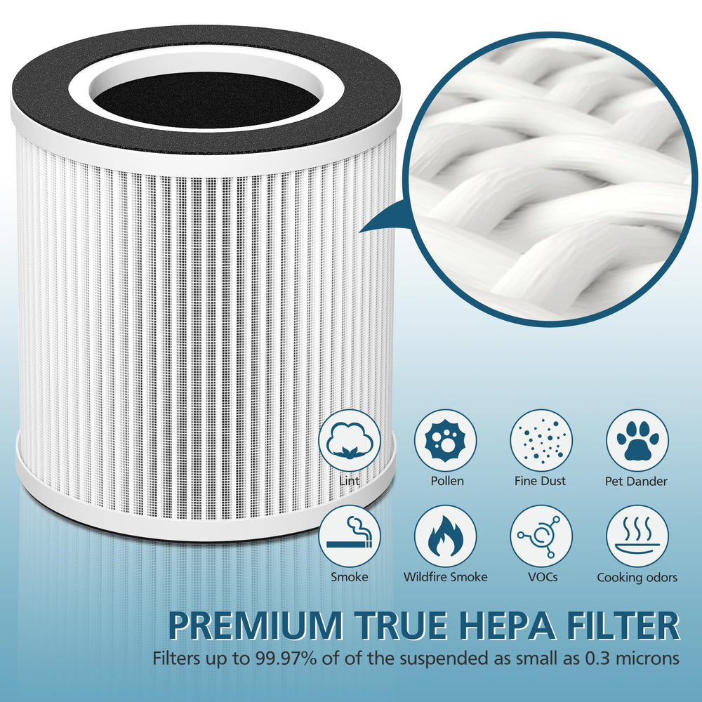 WILERDA filtro junto a regla para mostrar tamaño y escala compacta