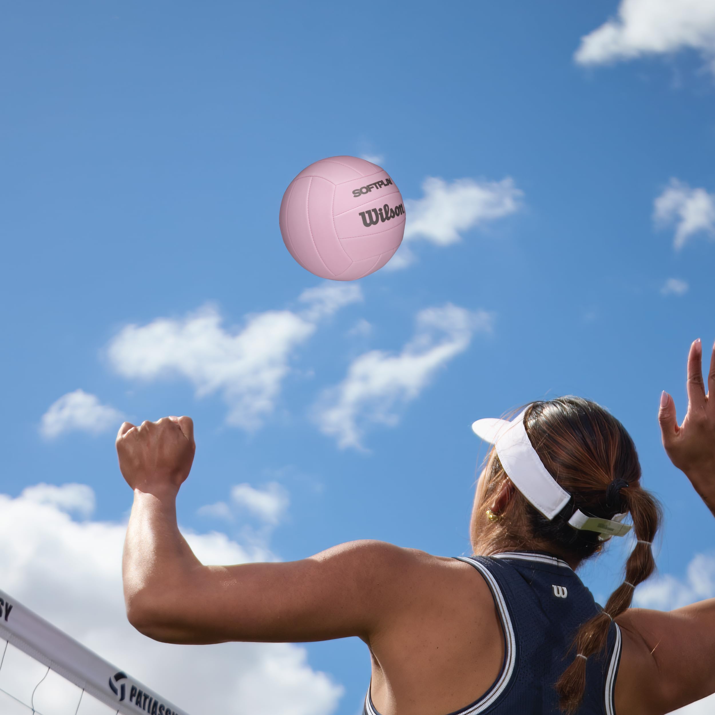 WILSON primer plano de la cubierta de espuma para golpes más suaves