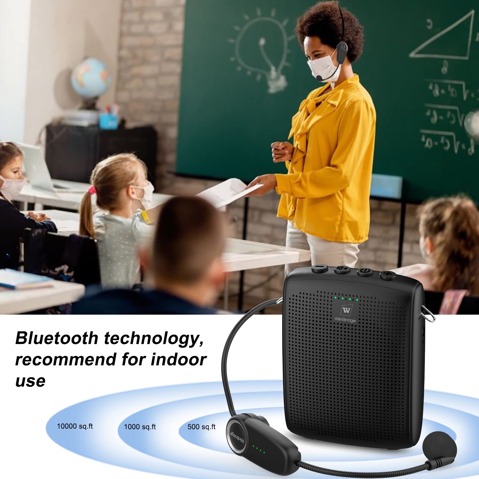 WinBridge detalle de la carcasa mostrando controles y diseño resistente para movilidad
