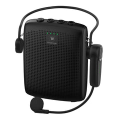 WinBridge WB002 vista frontal del altavoz portátil con controles visibles y claridad de uso