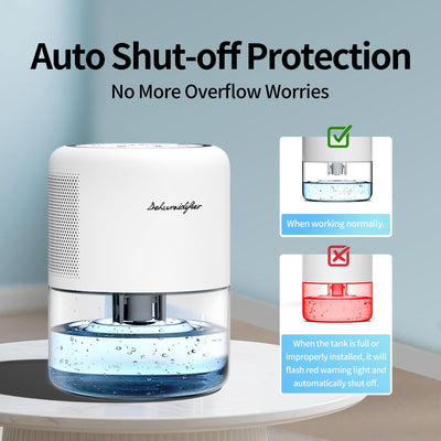 Windangel en baño reduciendo humedad y protegiendo superficies contra humedad