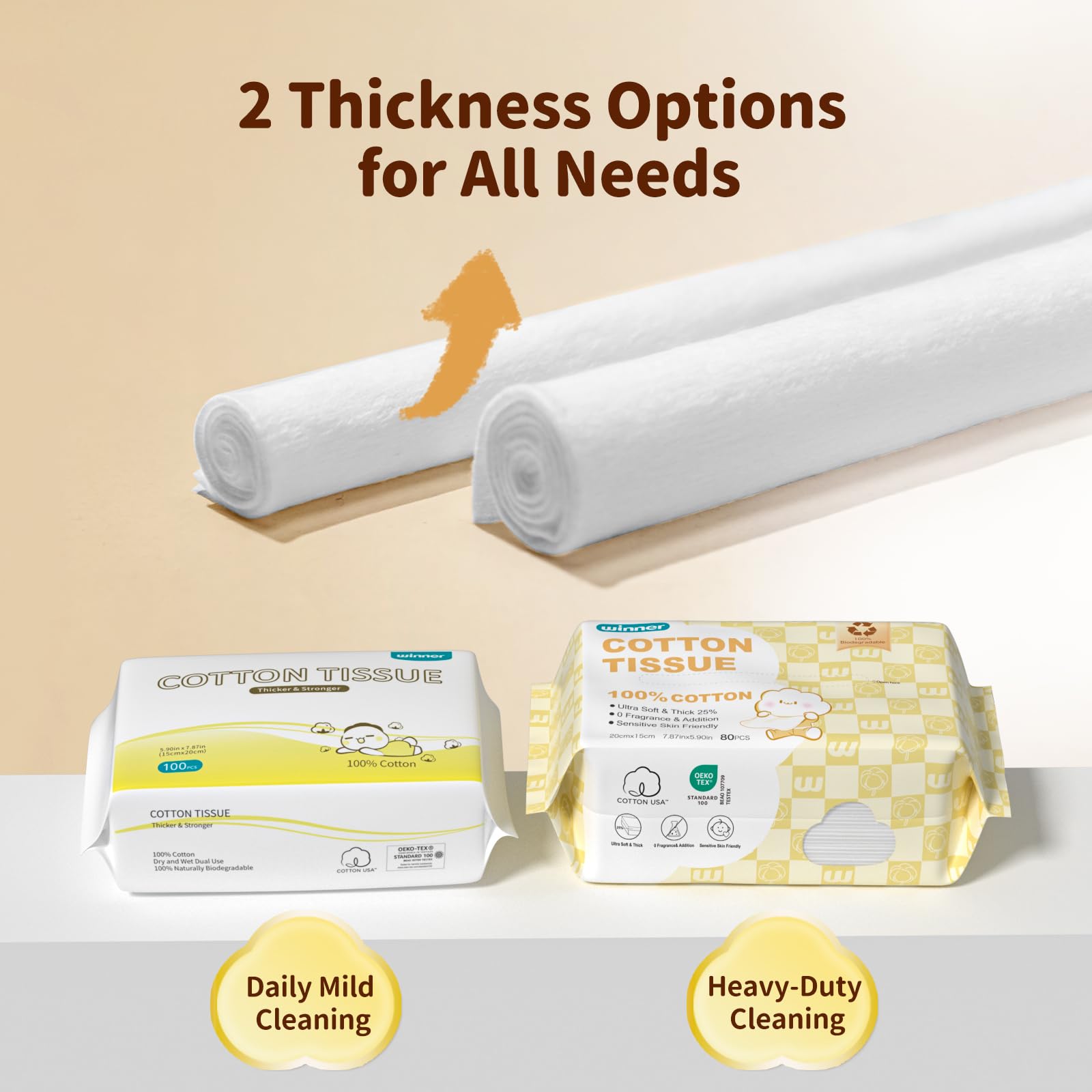 Winner pack label with certification marks showing traceable safety standards