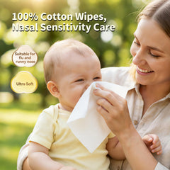 Winner wipe used during diaper change showing quick, gentle cleanup