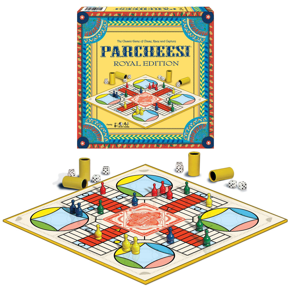 Winning Moves tablero frontal con arte clásico y juego listo para empezar