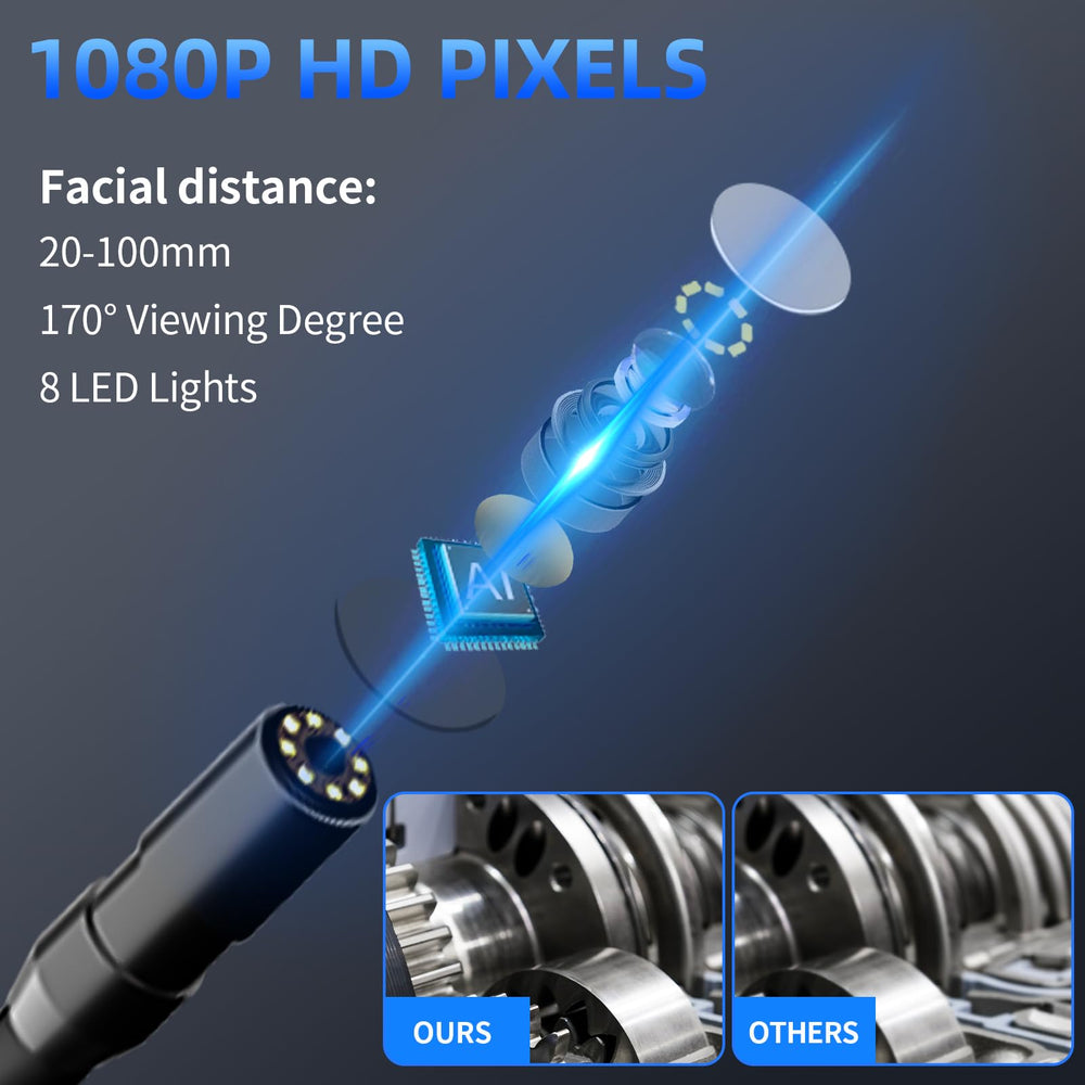 WINWEND ergonomic handheld grip and control buttons for one-handed operation