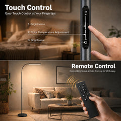 Wio-Mio brazo flexible 360 grados enfocado en ajuste preciso de luz