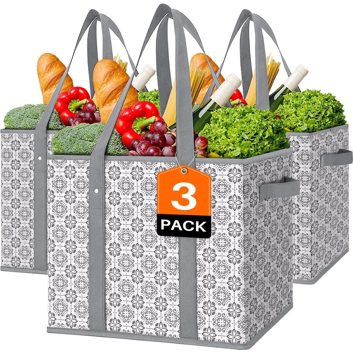 WISELIFE frontal pack 3 bolsas mostrando diseño y capacidad