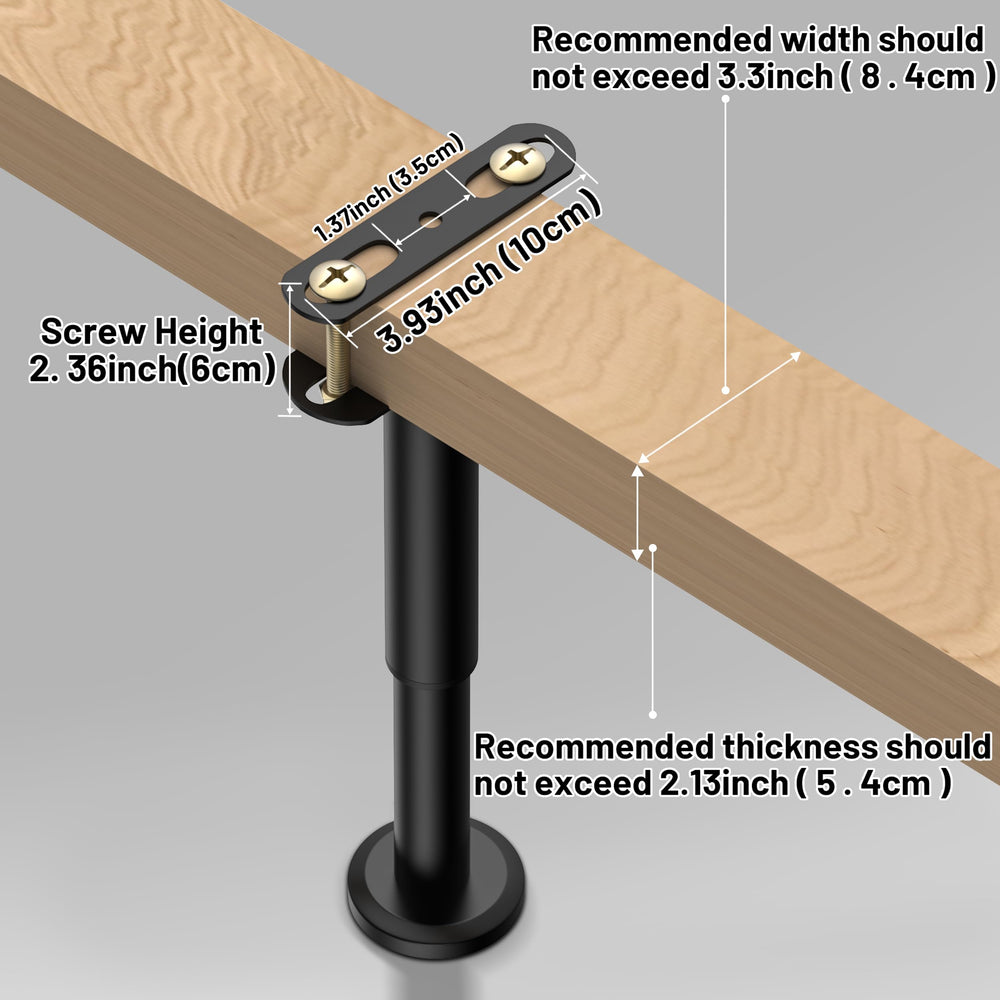 Wlrrcwdttc rubber pad on foot reduces noise and protects hardwood floors