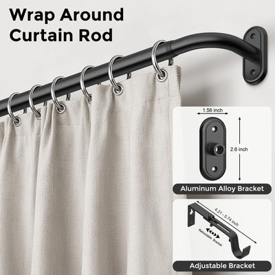 Wolistsa close-up of rod surface highlighting matte finish and durable texture