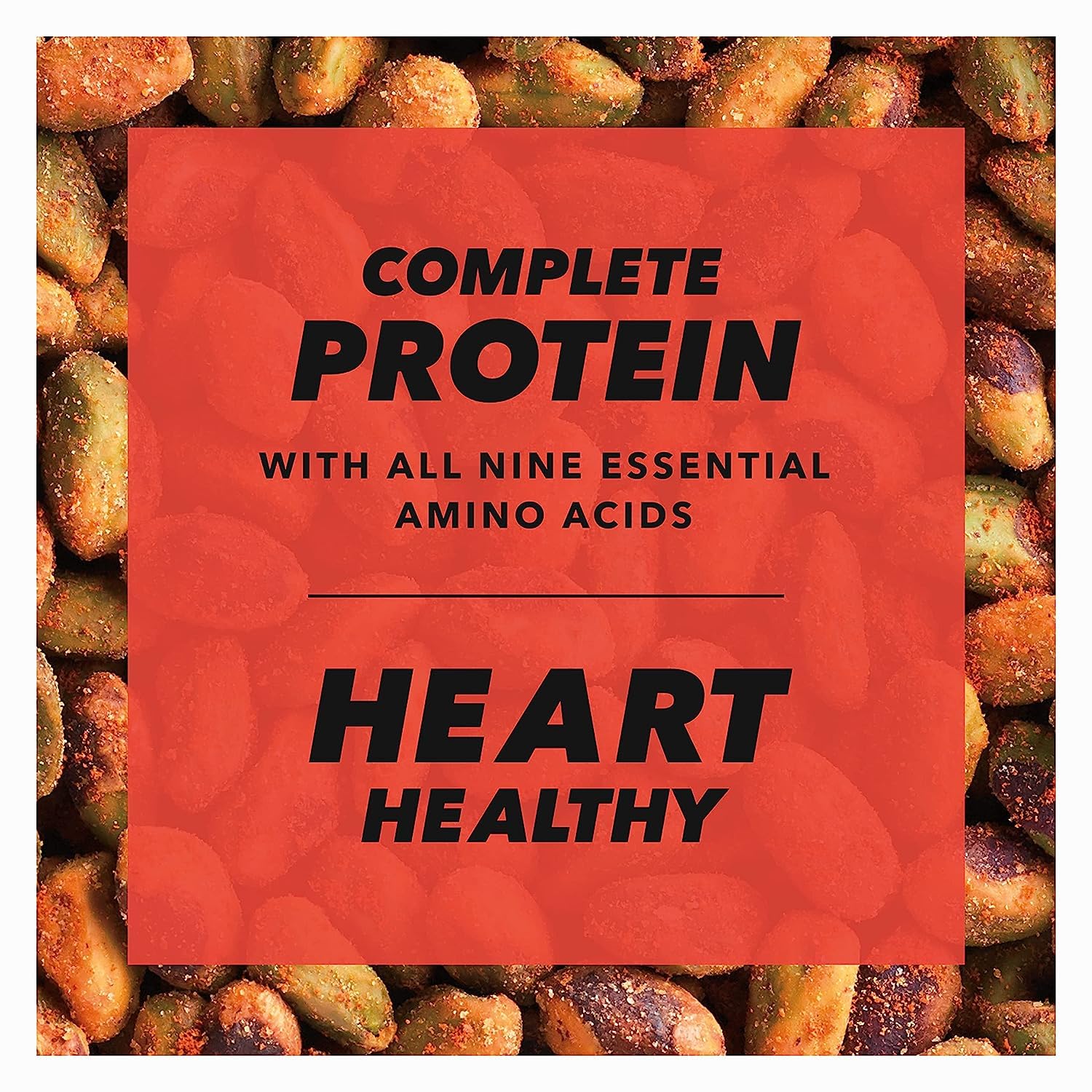 Wonderful Pistachios label close-up displaying certifications and quality assurance benefits