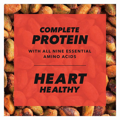 Wonderful Pistachios label close-up displaying certifications and quality assurance benefits