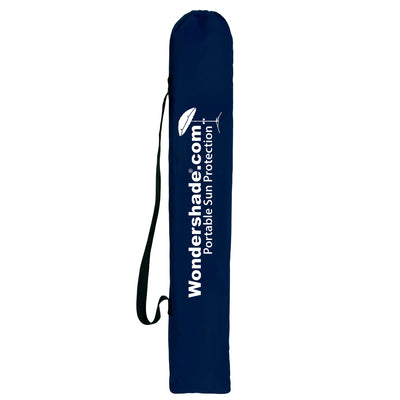 Wondershade primer plano del toldo mostrando tejido protector y durabilidad