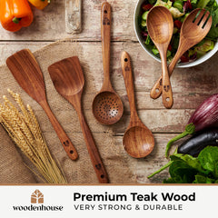 Woodenhouse primer plano de veta de teca que resalta durabilidad y tacto suave