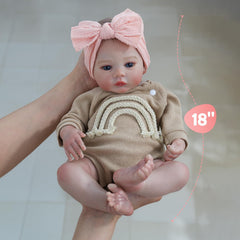 WOOROY showing weighted cloth body and poseable limbs for authentic cuddle feel