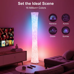 WORLD WIN lámpara en uso en salón creando ambiente cálido y acogedor