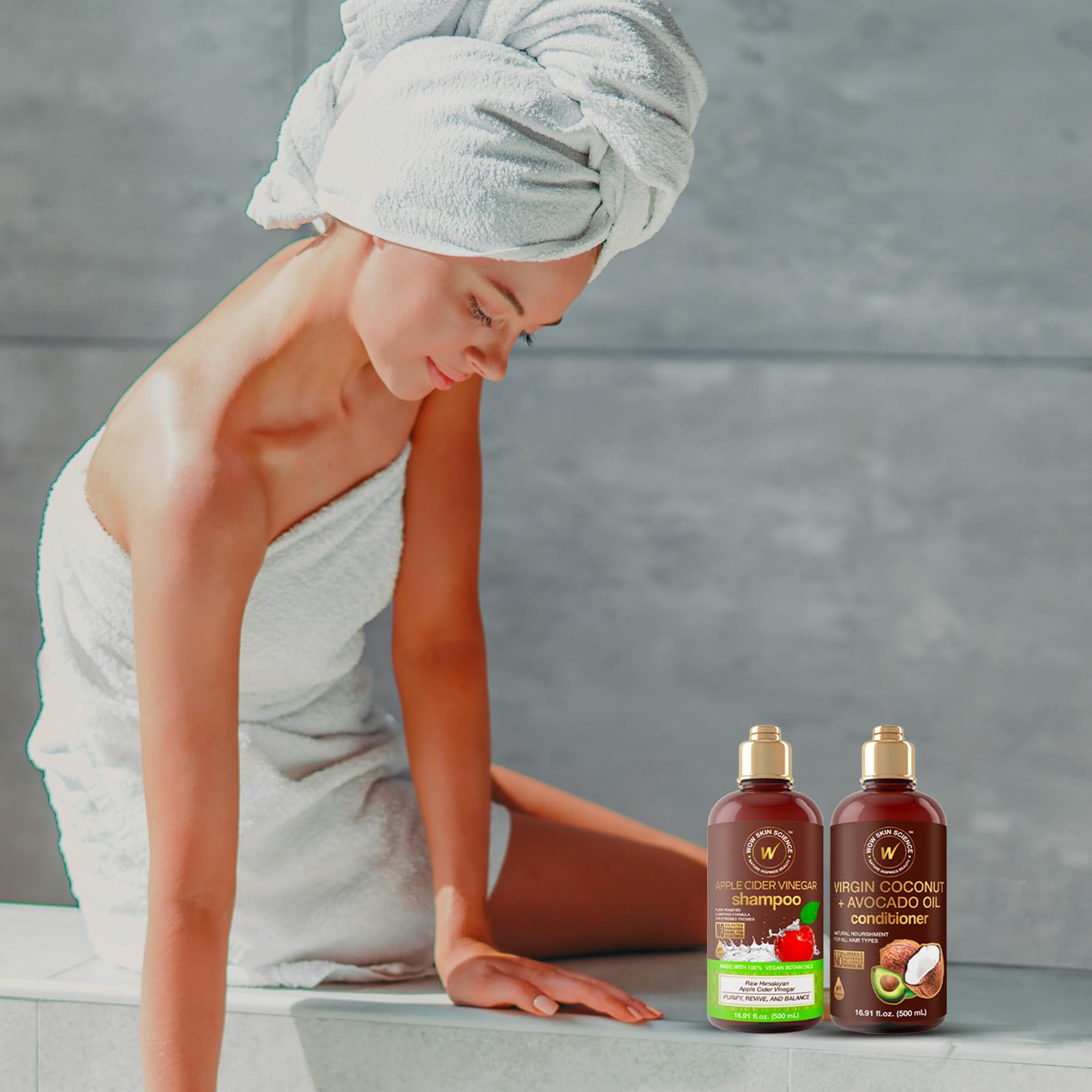 WOW Skin Science espuma del shampoo que facilita la limpieza profunda
