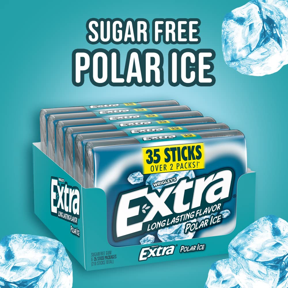 WRIGLEY'S EXTRA tira individual envuelta lista para llevar, higiénica