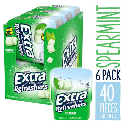 WRIGLEY'S EXTRA detalle de cristales en cubierta para impulso de sabor