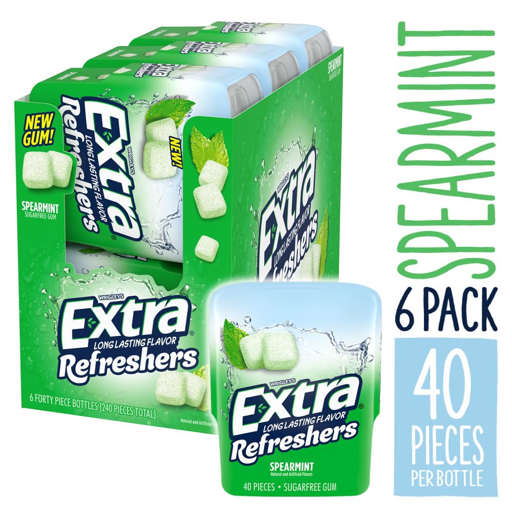 WRIGLEY'S EXTRA detalle de cristales en cubierta para impulso de sabor