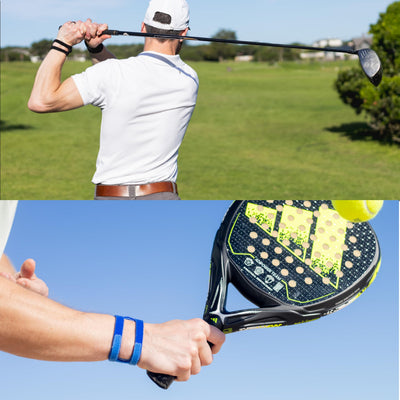 WristWidget worn during exercise demonstrating stability and movement