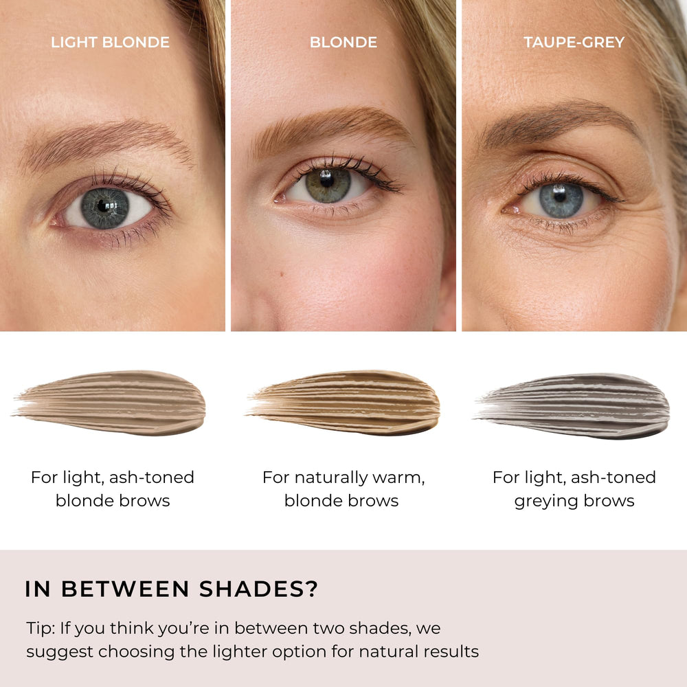 WUNDERBROW textura del gel con fibras parecido a pelo para volumen natural