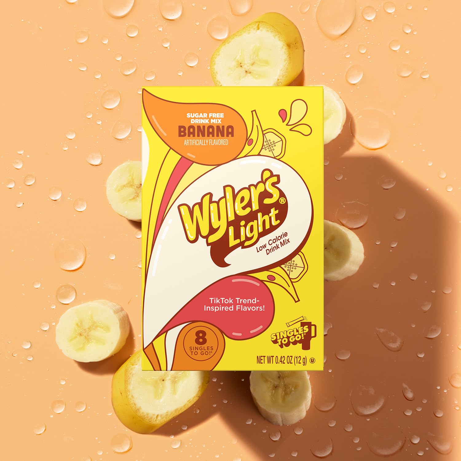 Wyler's Light sobre vertido en botella para hidratación rápida