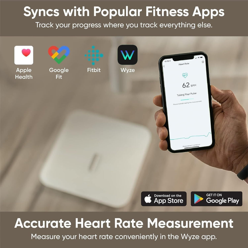 Wyze pesando mascota en modo específico para mediciones cómodas