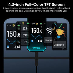 Wyze Scale Ultra pantalla XL personalizable para ver métricas al instante