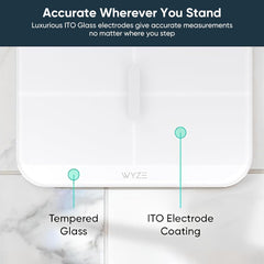 Wyze superficie de vidrio templado con recubrimiento ITO para mediciones precisas