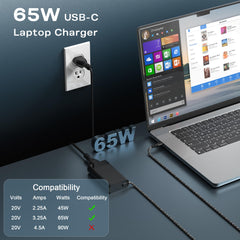 WZXHU conector USB-C en primer plano para carga rápida segura