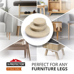 X-Protector primer plano fieltro suave que evita arañazos y reduce ruido