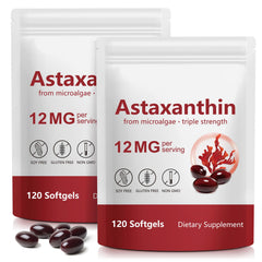 Xaarty empaque frontal mostrando 240 softgels y beneficio de suministro prolongado