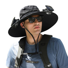 Xakava sombrero frontal mostrando la visera amplia y protección UPF