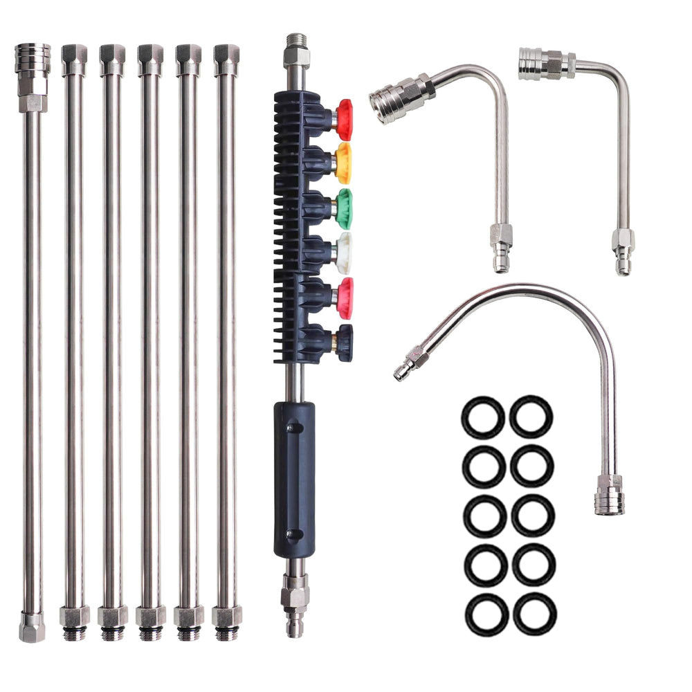 Xiny Tool front packaging showing full extension wand kit and contents for easy identification and confidence