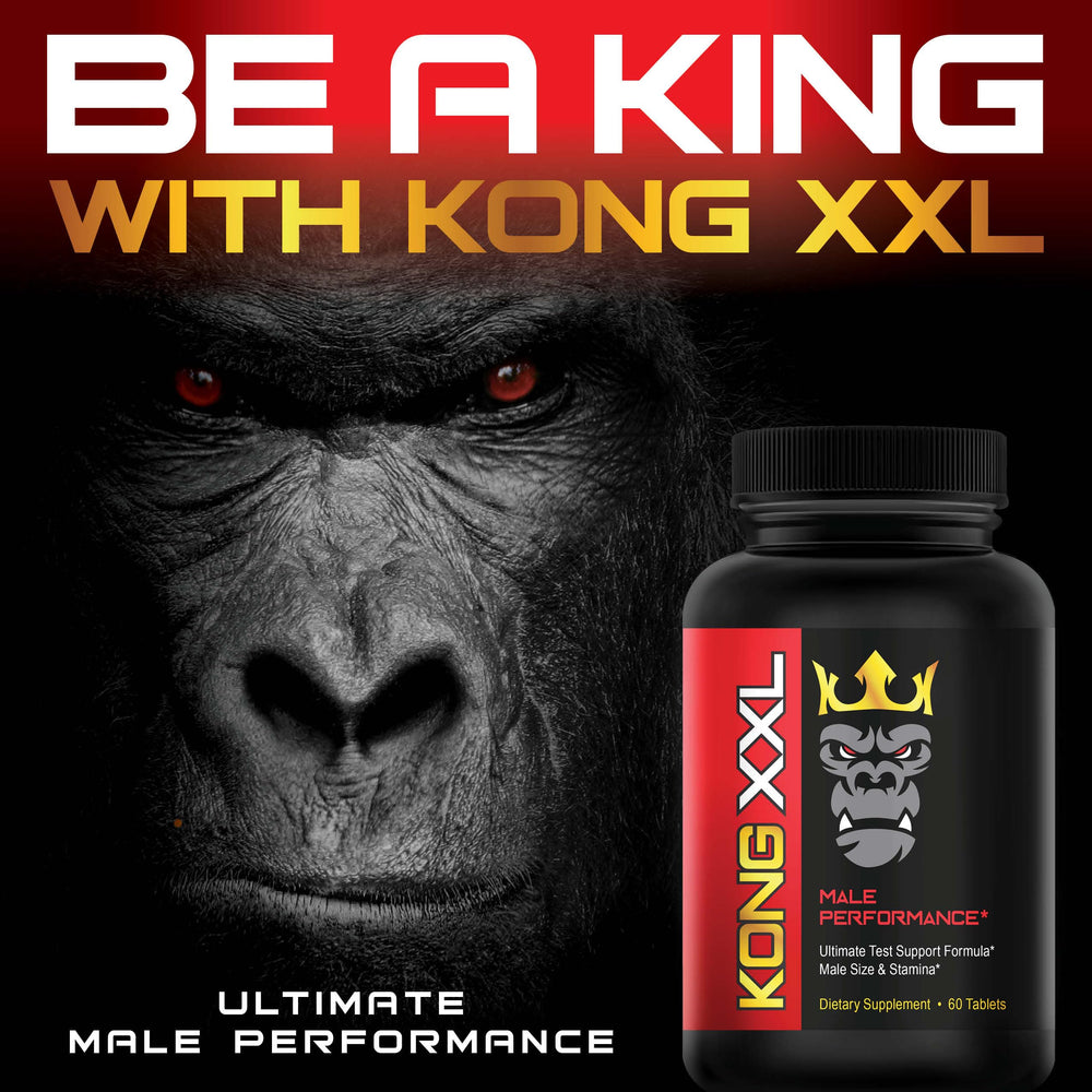 XL Science Kong XXL envase en ambiente lifestyle que sugiere energía y confianza