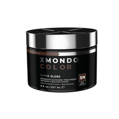 Envase XMONDO Dark Brown mostrando diseño y tamaño, ideal para retoques en casa