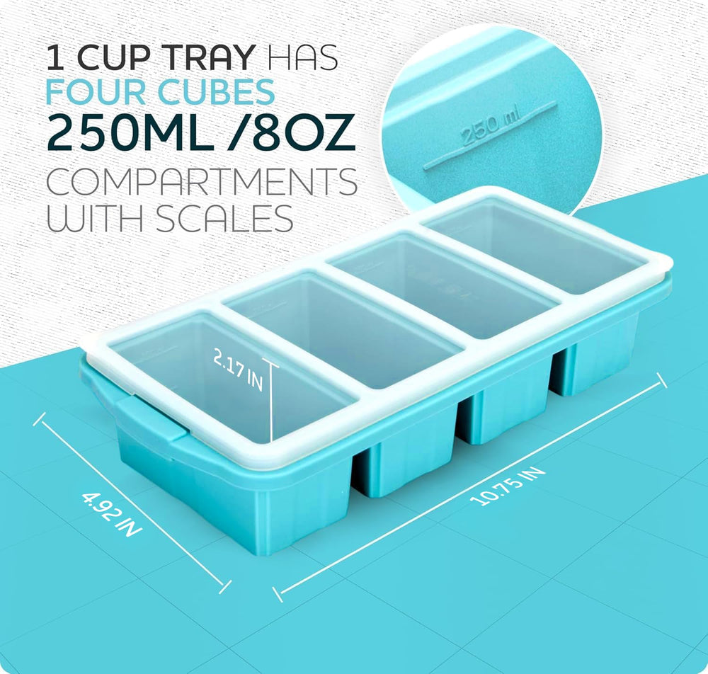 Xomoo porciones extraídas y empaquetadas para organización