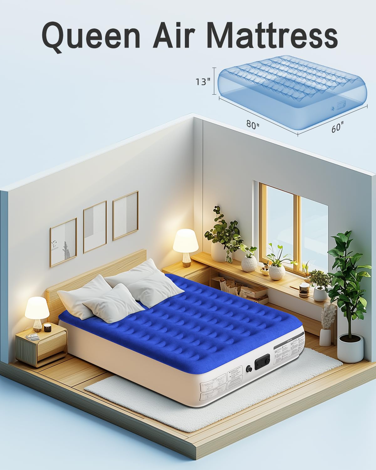 Xsleep deflated and packed for storage demonstrating portability benefit