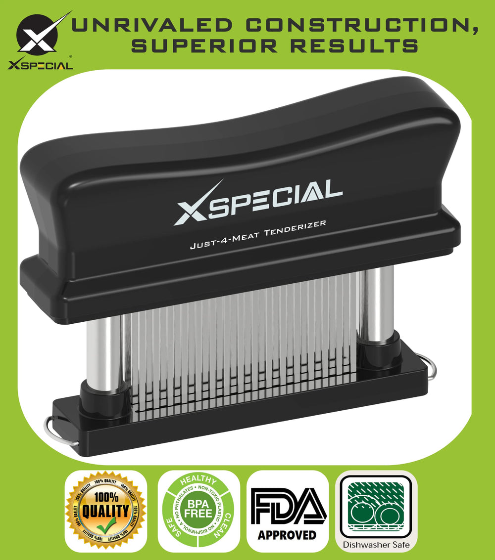 XSpecial size comparison beside common kitchen tools to illustrate compact storage and handling