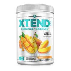 Xtend empaque frontal mostrando envase y beneficios sin azúcar