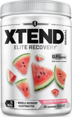 Xtend envase frontal Watermelon Explosion mostrando 30 servicios y beneficios claros