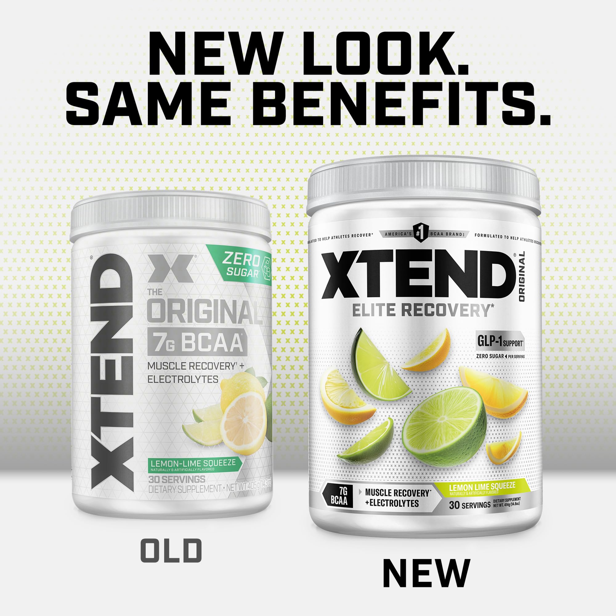Vaso con bebida Xtend Lemon Lime para hidratarse durante el entrenamiento