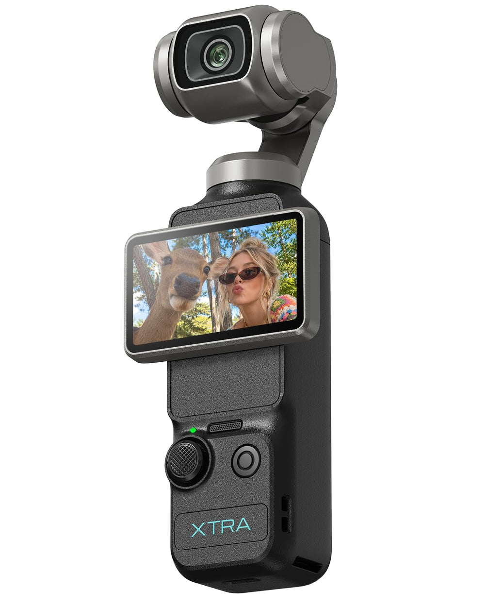 Xtra Edge Xtra Muse front view showing lens and compact design, ideal for travel