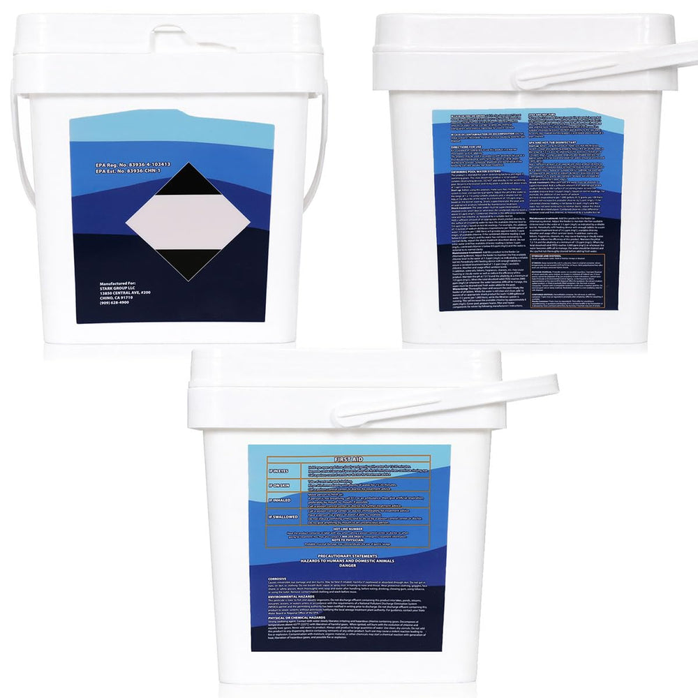 XtremepowerUS poolside lifestyle with bucket showing quick maintenance convenience benefit