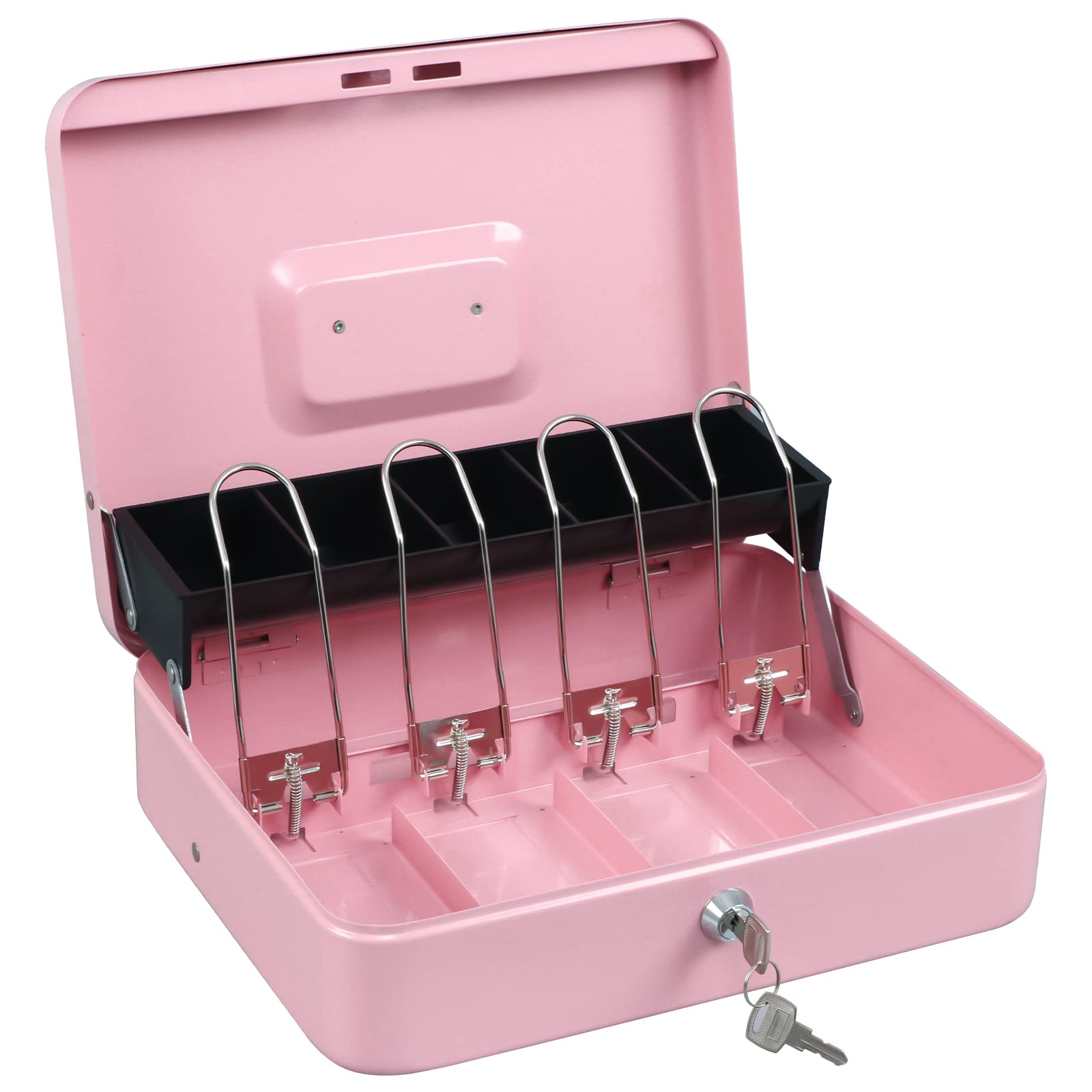 xydled caja junto a objetos, muestra tamaño real y ajuste en mesa