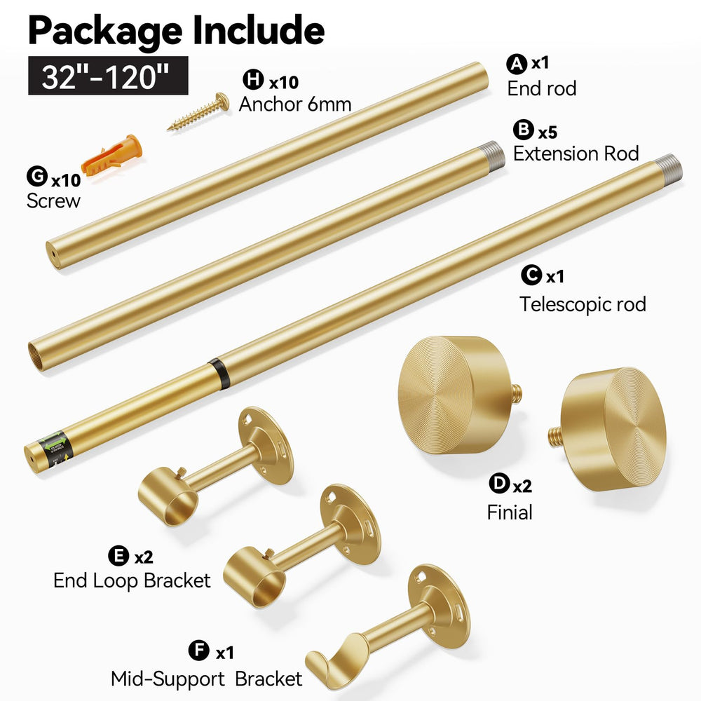 YaFex kit con todas las piezas incluidas y tornillería útil
