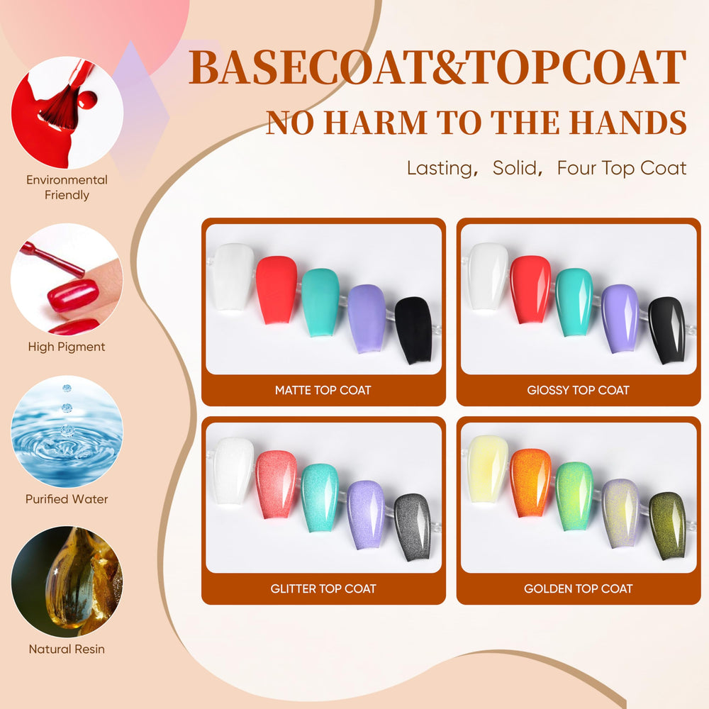YALSYNY disposición de 25 colores para variedad creativa en uñas
