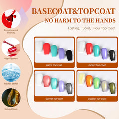YALSYNY disposición de 25 colores para variedad creativa en uñas